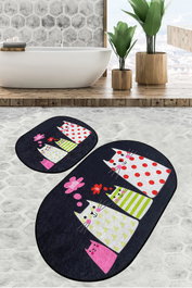 Mijölnir Juego de alfombrillas de baño Multicolor